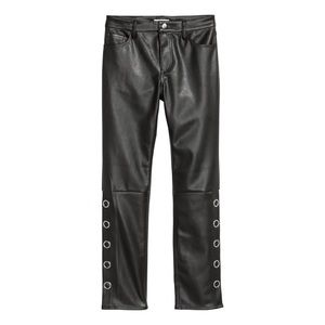 H&M Faux Leather Pants